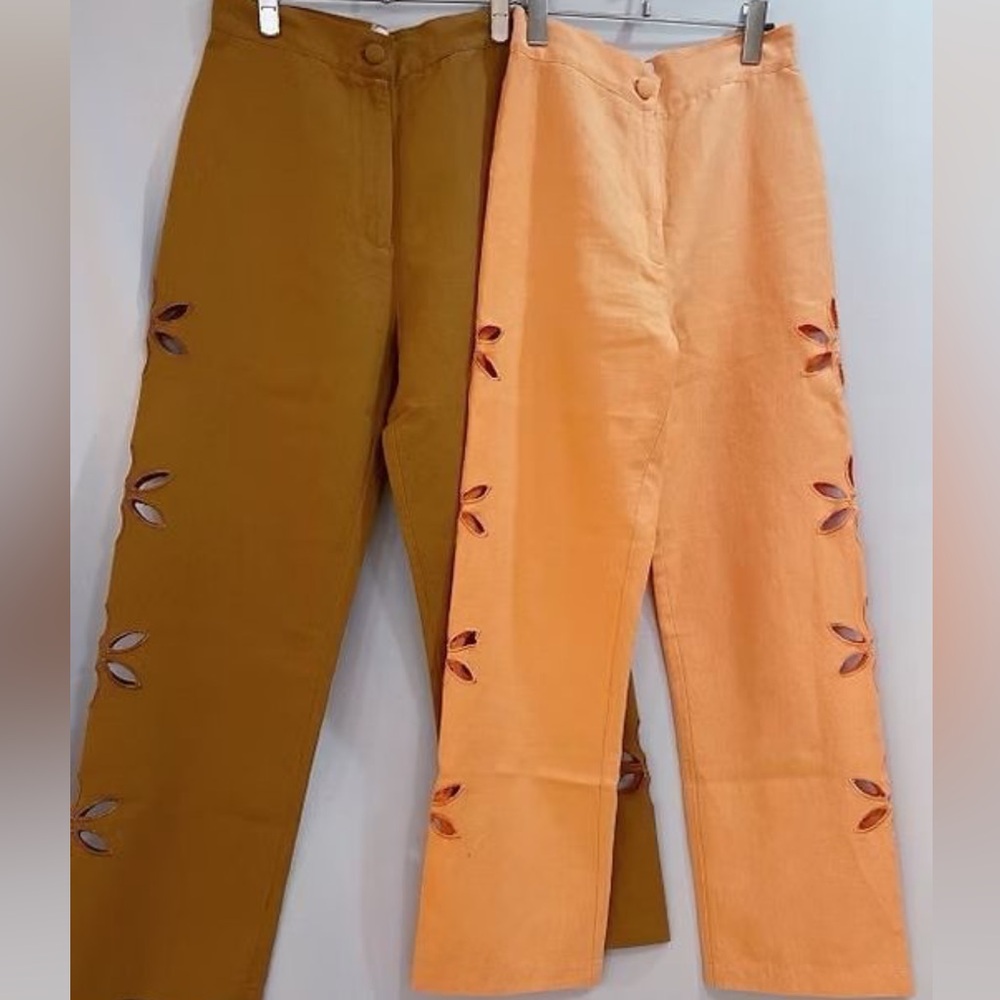 NWT $189 Tach Jorgelina Linen Pants